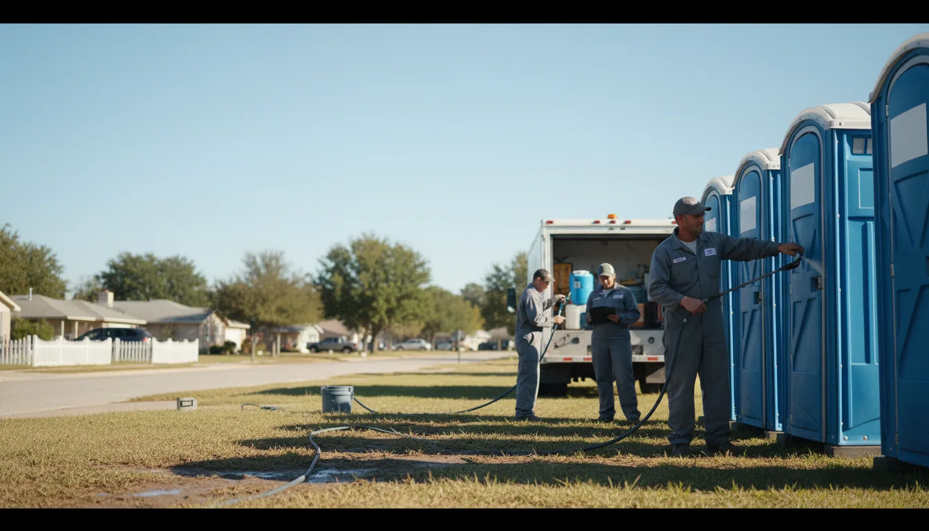 Long-Term Portable Toilet Rental in Hindsboro, IL near me
